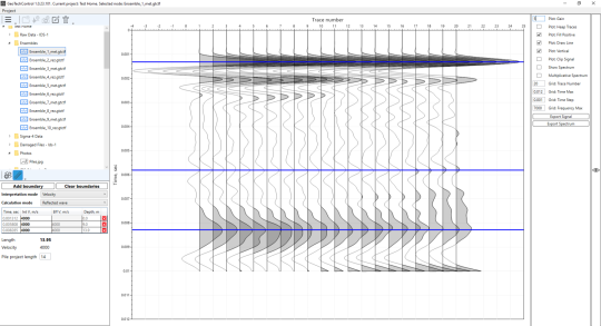 GeoTechControl - определение длины/сплошности свай, обследование заобделочного пространства и плитоподобных конструкций