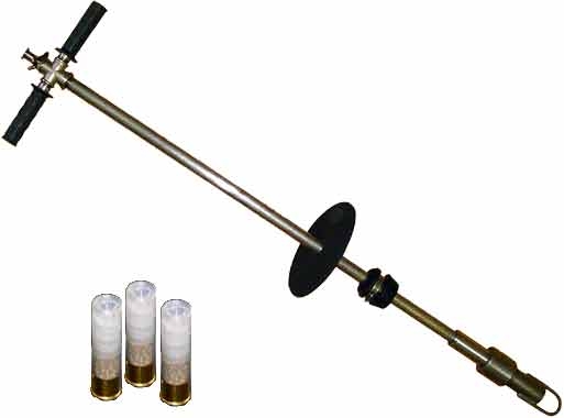 Импульсный пороховой источник под патрон 12 калибра